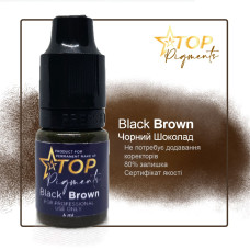 Пігмент для татуажу TOPpigments Black Brown Пігмент для татуажу TOPpigments Black Brown