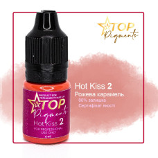 Пігмент для татуажу TOPpigments Hot Kiss №2 Рожева карамель Пігмент для татуажу TOPpigments Hot Kiss №2 Рожева карамель