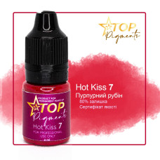 Пігмент для татуажу TOPpigments Hot Kiss №7 Пурпурний рубін Пігмент для татуажу TOPpigments Hot Kiss №7 Пурпурний рубін