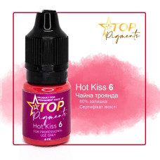 Пігмент для татуажу TOPpigments Hot Kiss №6 Чайна роза Пігмент для татуажу TOPpigments Hot Kiss №6 Чайна роза